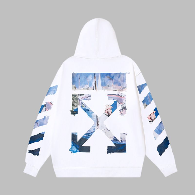 OFF-WHITE Men's and Women's  Hoodie