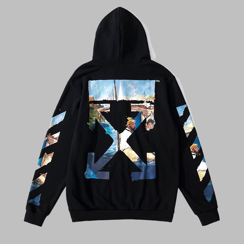 OFF-WHITE Men's and Women's  Hoodie