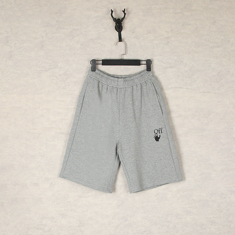 OFF-WHITE Men's and Women's Casual Shorts