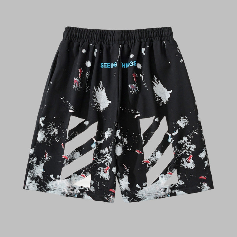 OFF-WHITE Men's and Women's Casual Shorts