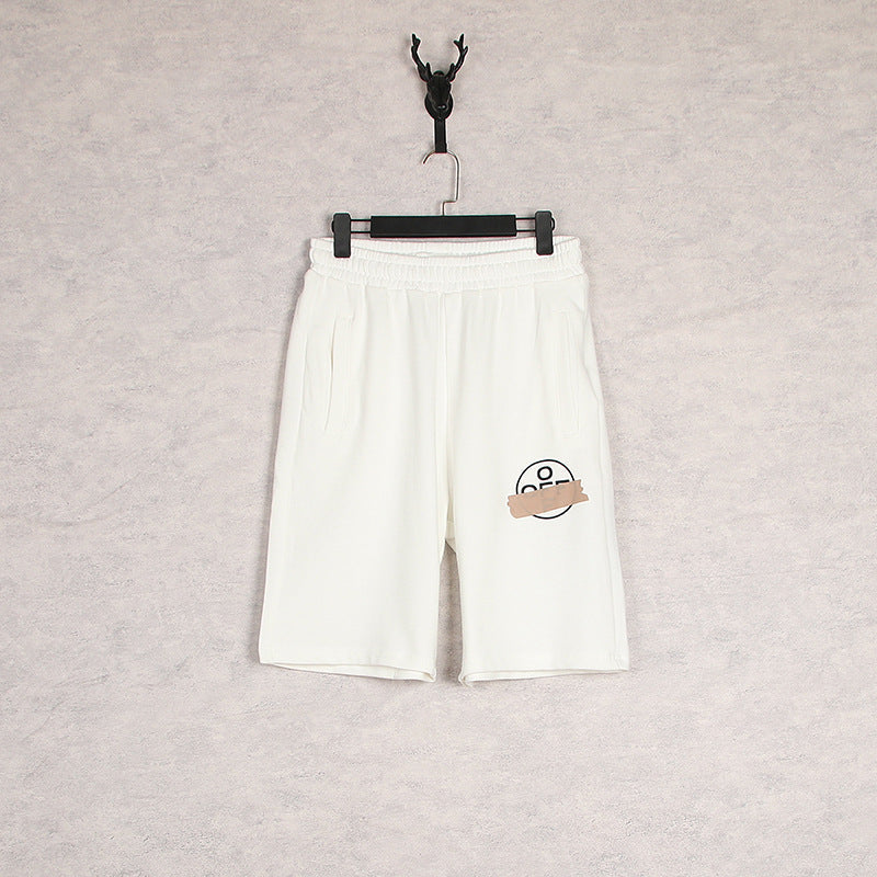 OFF-WHITE Men's and Women's Casual Shorts