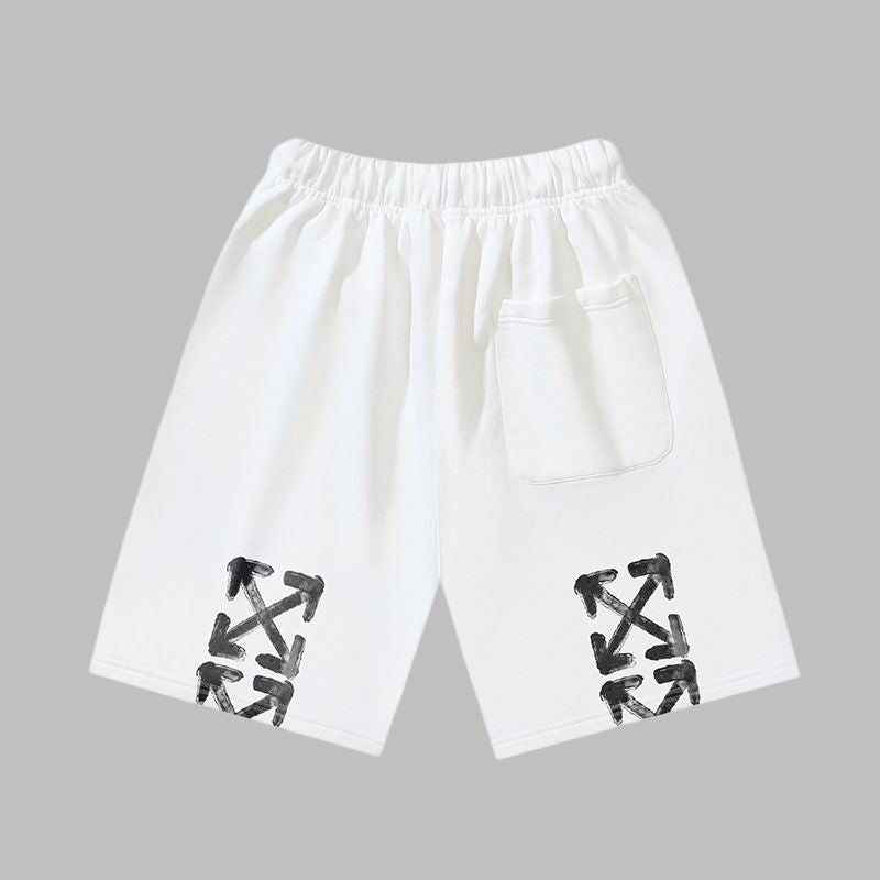 OFF-WHITE Men's and Women's Casual Shorts