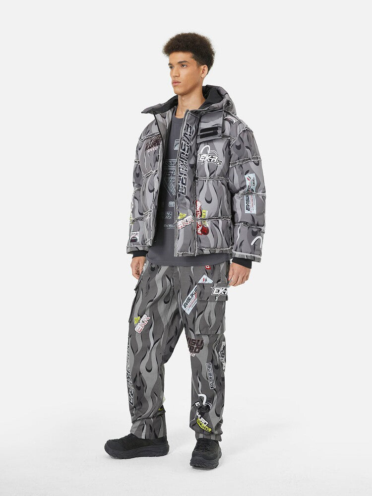 Evisu Men's and Women's Down Jackets