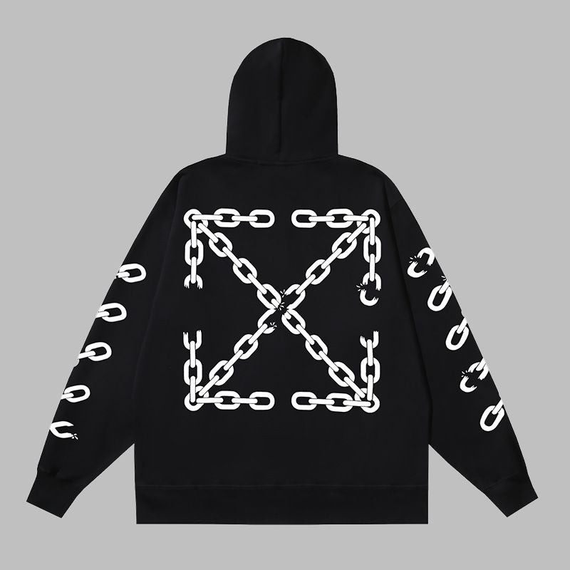 OFF-WHITE Men's and Women's  Hoodie