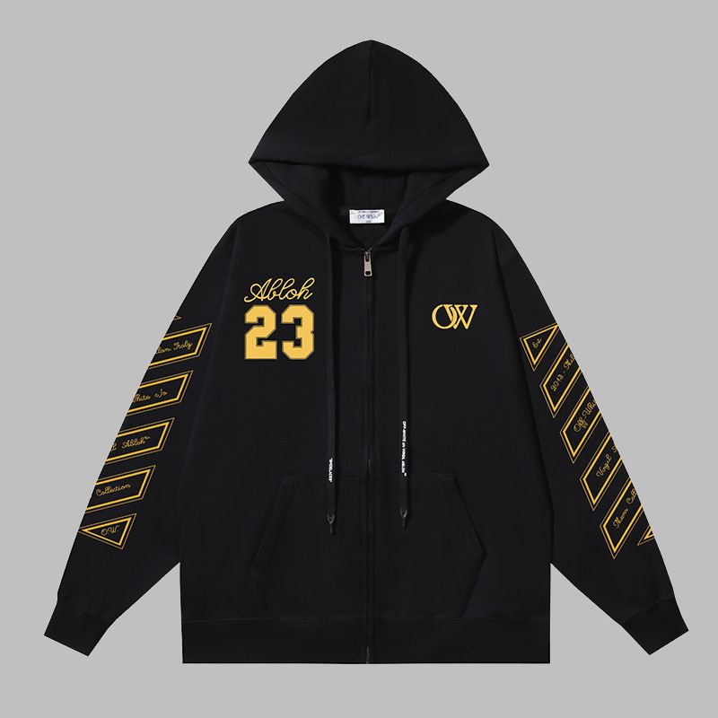 OFF-WHITE Men's and Women's  Hoodie