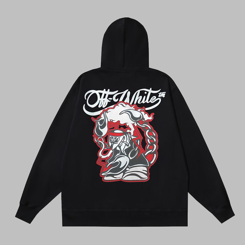 OFF-WHITE Men's and Women's  Hoodie