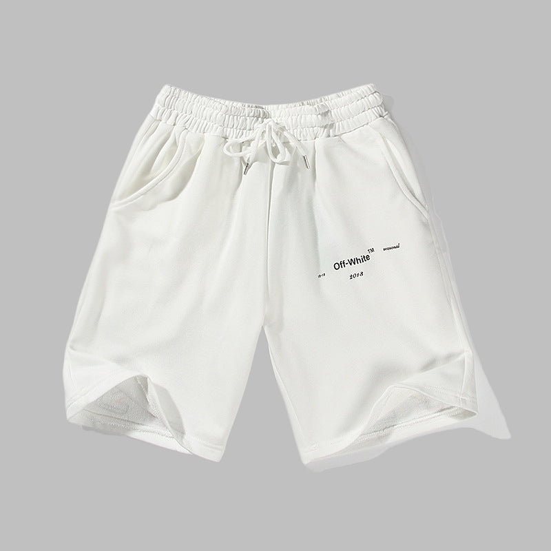 OFF-WHITE Men's and Women's Casual Shorts