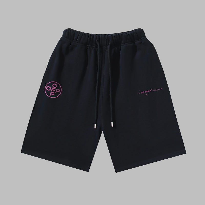 OFF-WHITE Men's and Women's Casual Shorts
