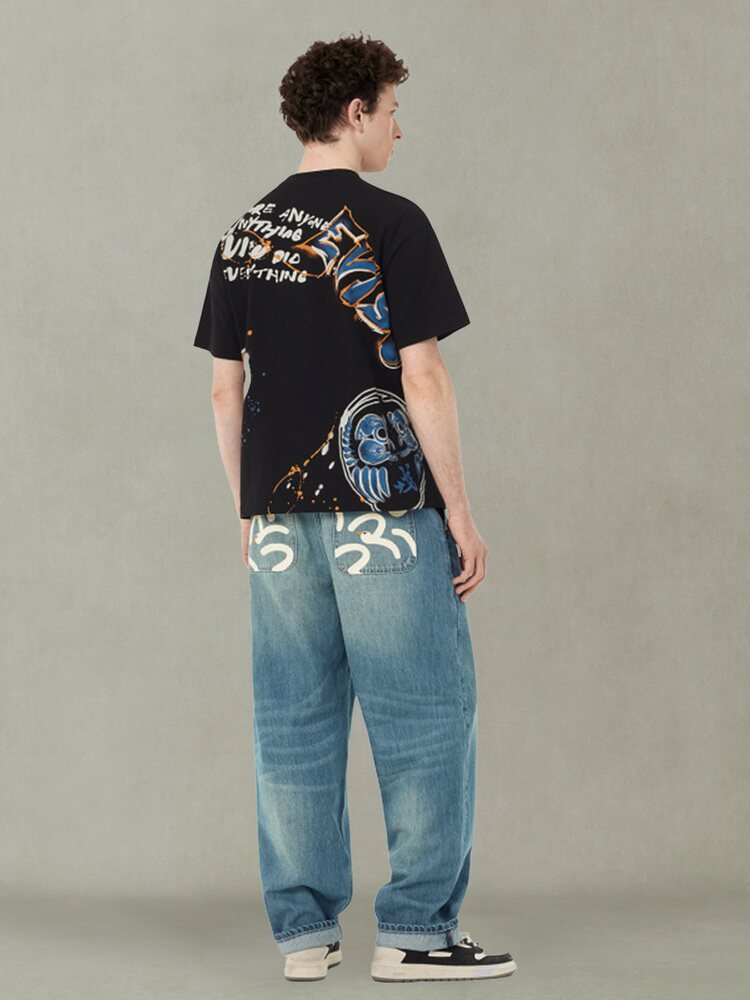 Evisu Men's & Women's New T-Shirt