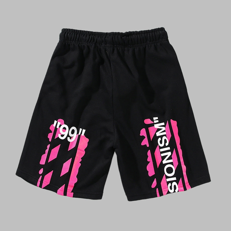 OFF-WHITE Men's and Women's Casual Shorts