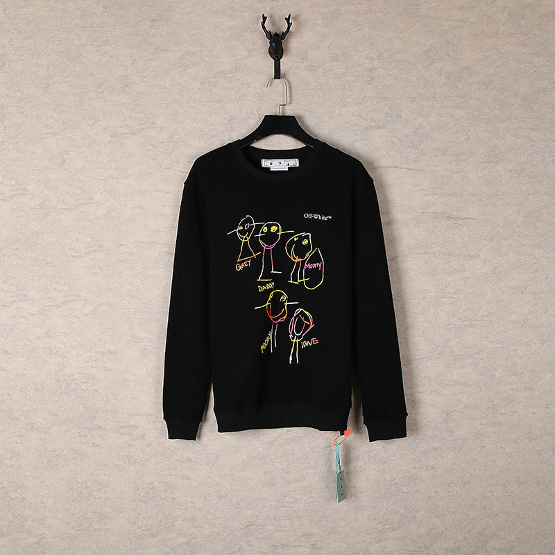 OFF-WHITE Men's and Women's  Hoodie