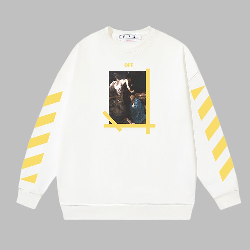 OFF-WHITE Men's and Women's  Hoodie