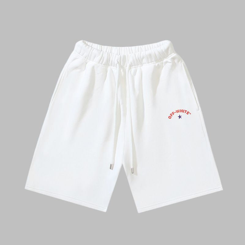 OFF-WHITE Men's and Women's Casual Shorts