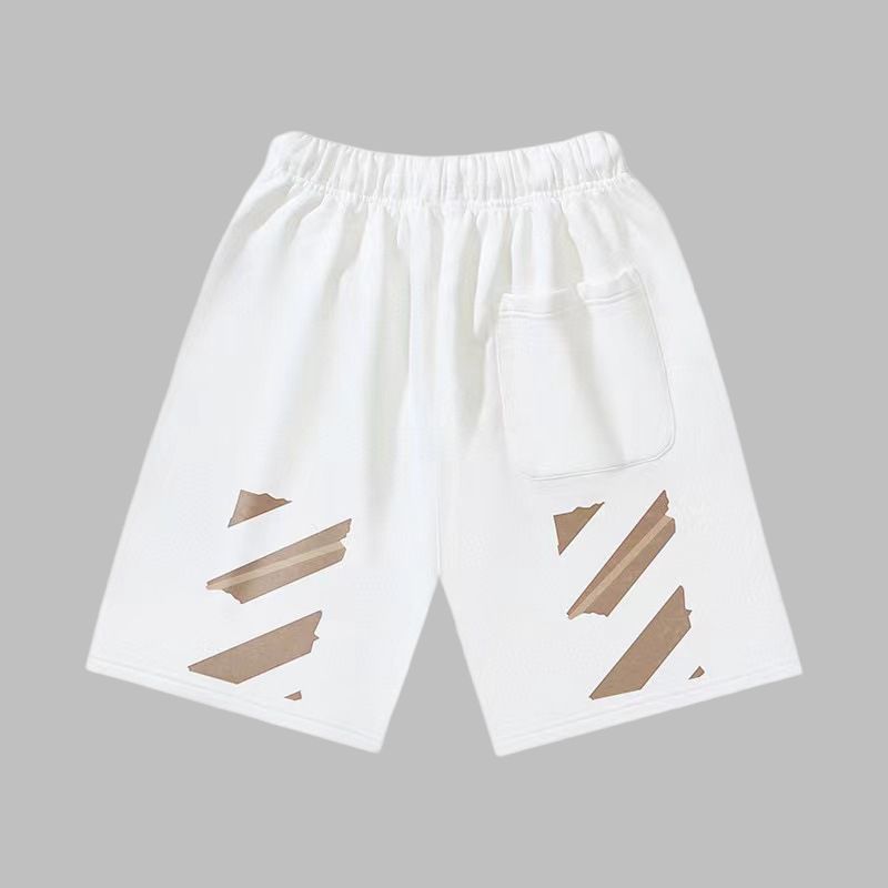 OFF-WHITE Men's and Women's Casual Shorts