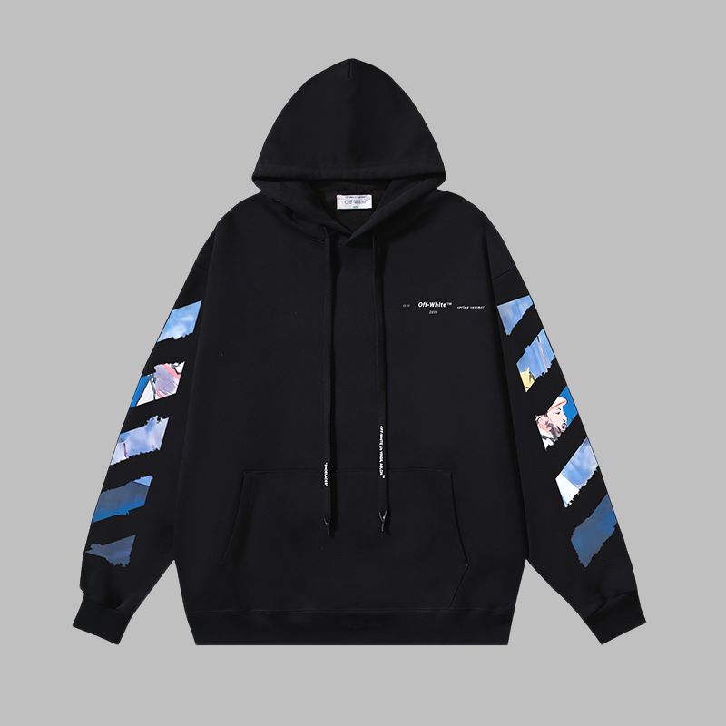 OFF-WHITE Men's and Women's  Hoodie