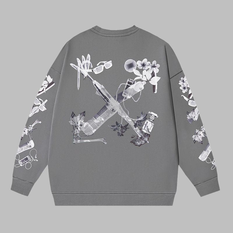 OFF-WHITE Men's and Women's  Hoodie