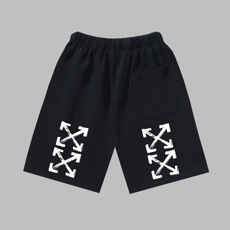 OFF-WHITE Men's and Women's Casual Shorts