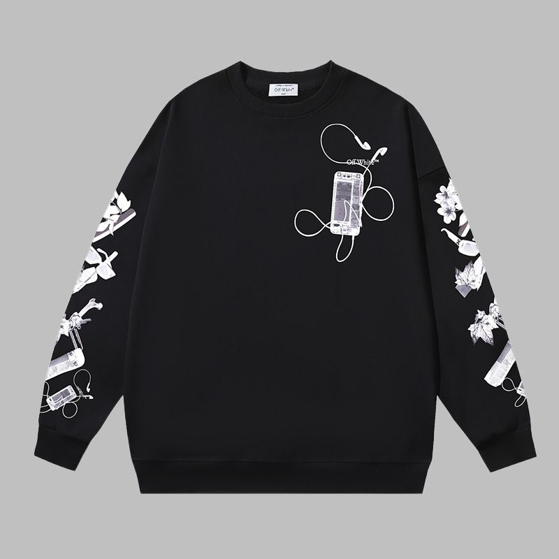 OFF-WHITE Men's and Women's  Hoodie