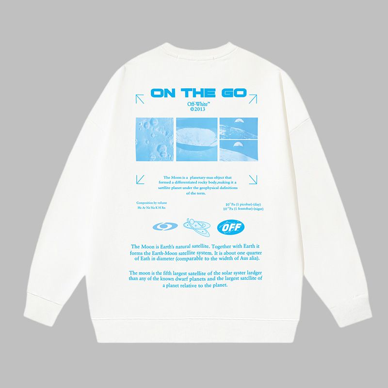 OFF-WHITE Men's and Women's  Hoodie