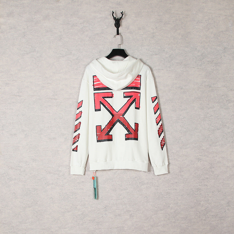 OFF-WHITE Men's and Women's  Hoodie