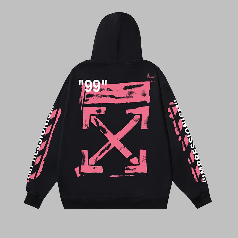 OFF-WHITE Men's and Women's  Hoodie