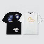 2026 Evisu Men's & Women's New T-Shirt