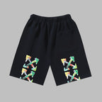 OFF-WHITE Men's and Women's Casual Shorts