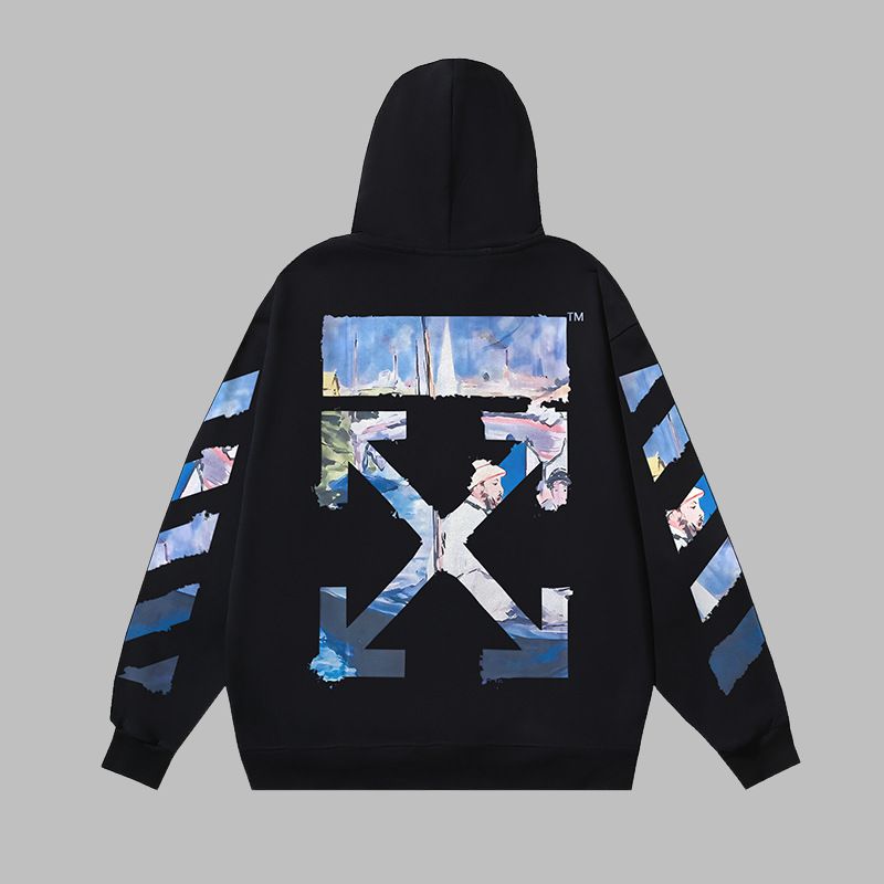 OFF-WHITE Men's and Women's  Hoodie