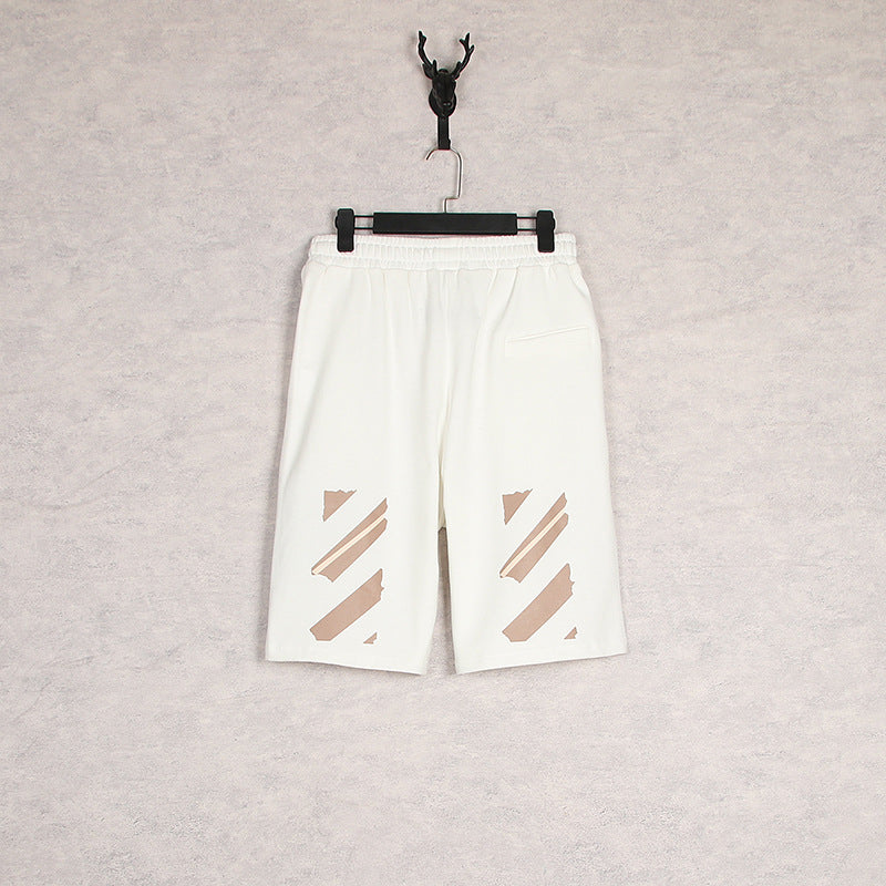 OFF-WHITE Men's and Women's Casual Shorts
