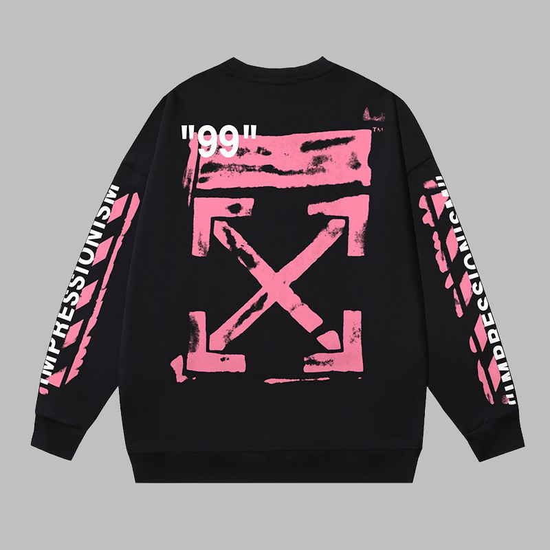 OFF-WHITE Men's and Women's  Hoodie