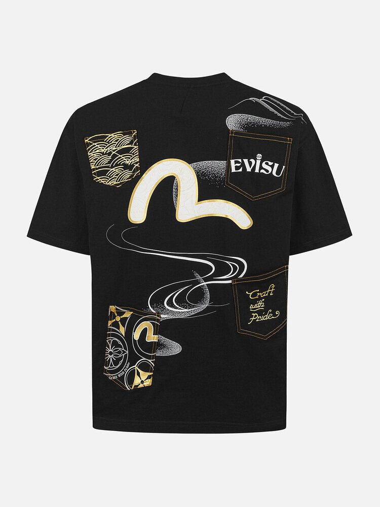 Evisu Men's & Women's New T-Shirt