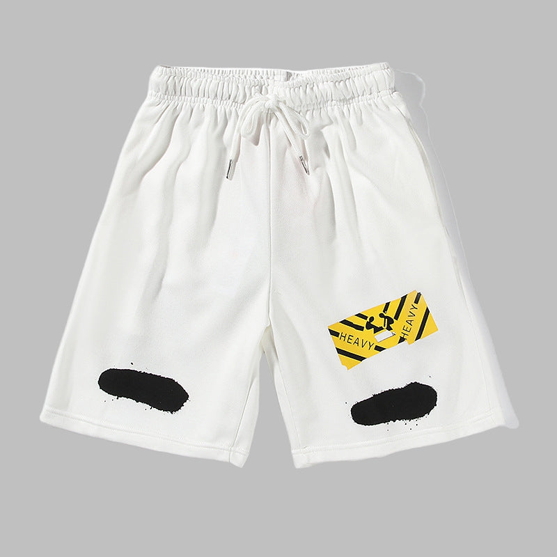 OFF-WHITE Men's and Women's Casual Shorts