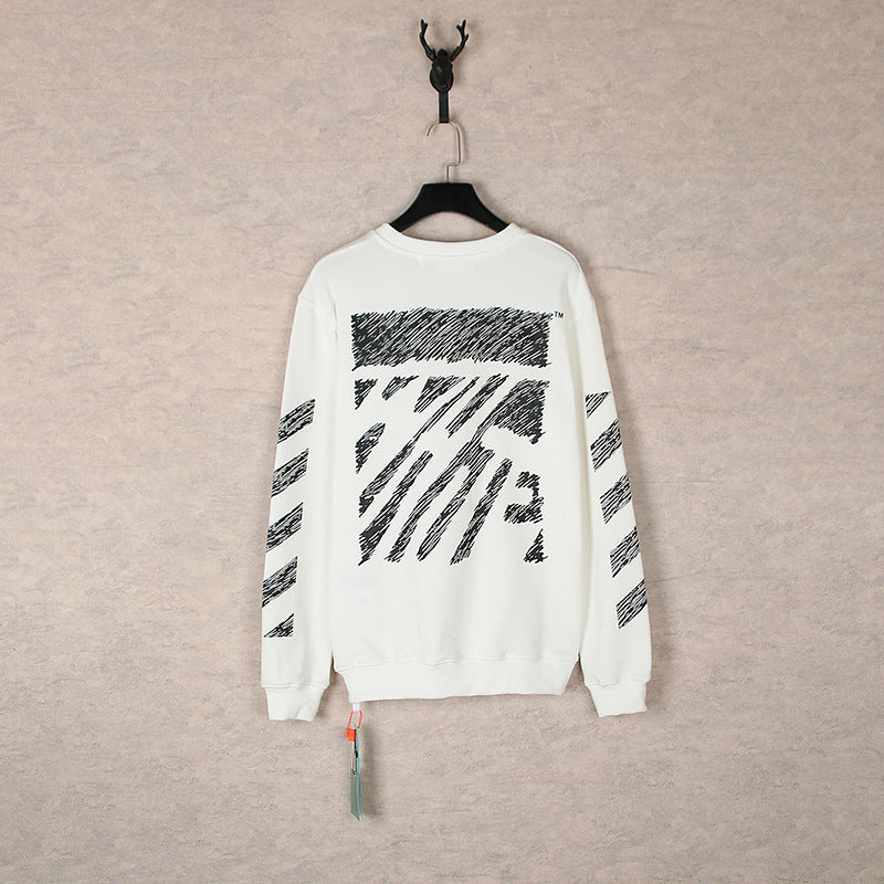 OFF-WHITE Men's and Women's  Hoodie
