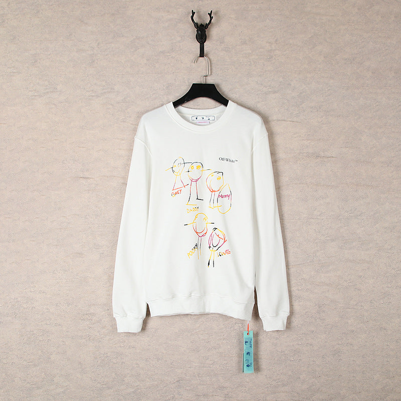 OFF-WHITE Men's and Women's  Hoodie