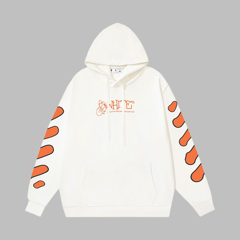 OFF-WHITE Men's and Women's  Hoodie