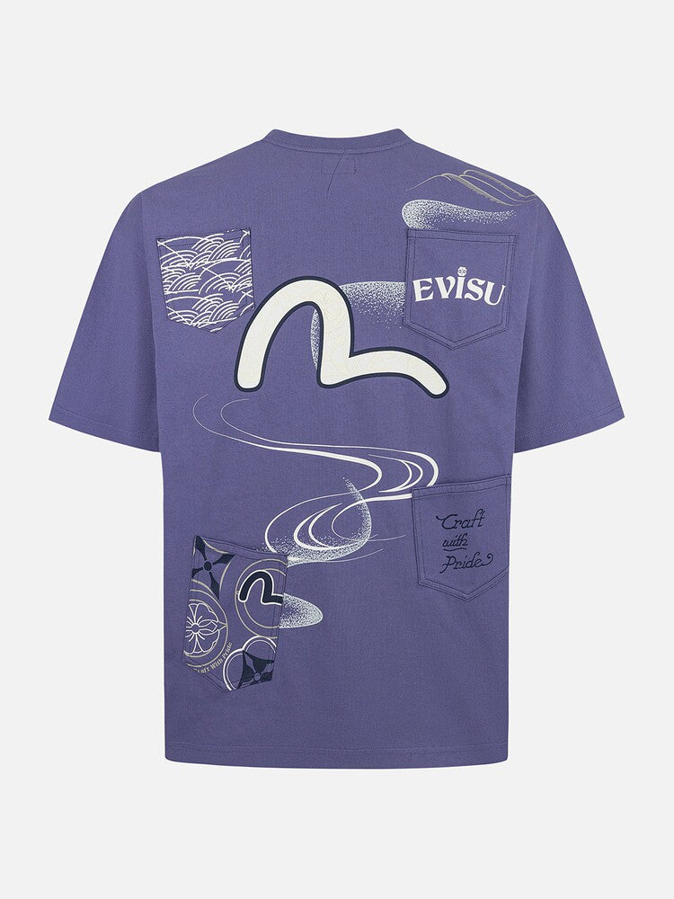 Evisu Men's & Women's New T-Shirt