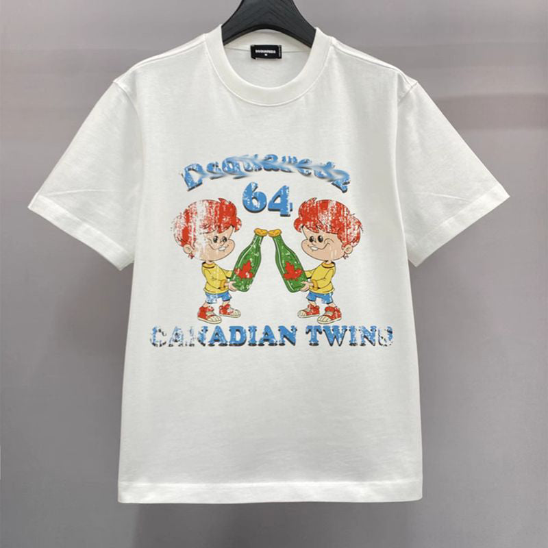 2026-12 DSQ2 New Men's Short Sleeve T-Shirt