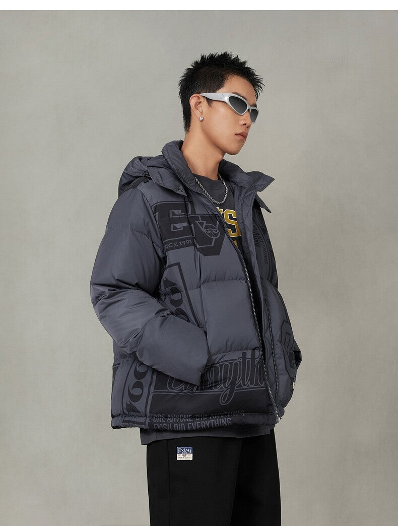 Evisu Men's and Women's Down Jackets