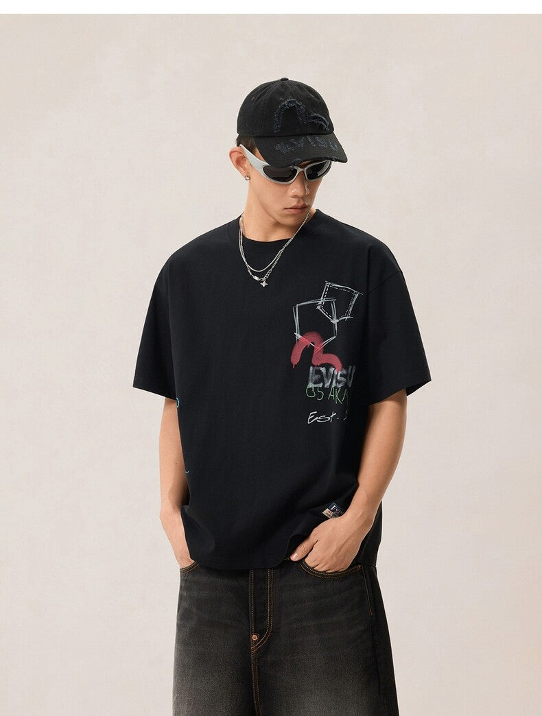 Evisu Men's & Women's New T-Shirt