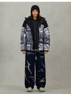 Evisu Men's and Women's Down Jackets