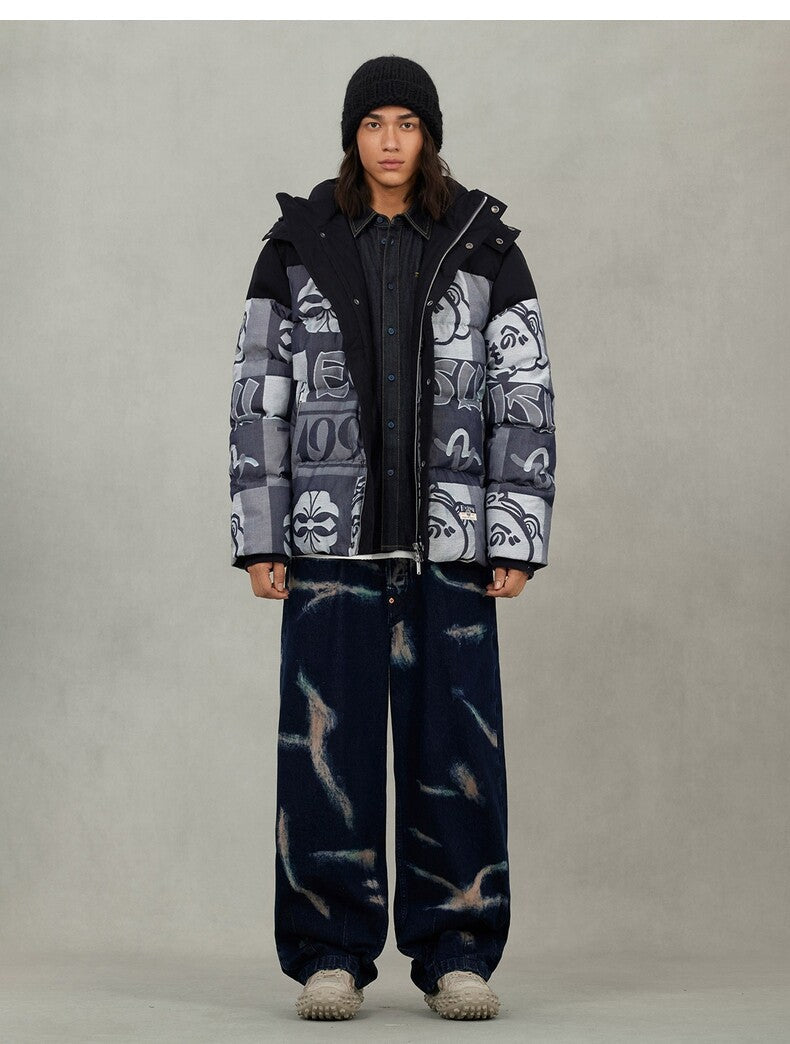 Evisu Men's and Women's Down Jackets
