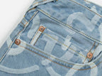 EV New Men's and Women's Denim Shorts