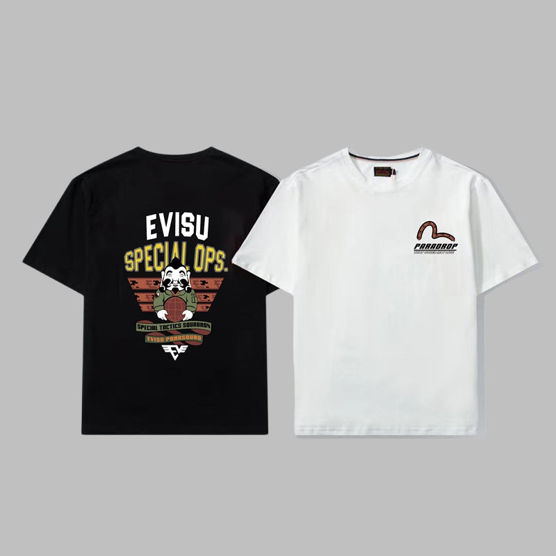 2026 Evisu Men's  New T-Shirt