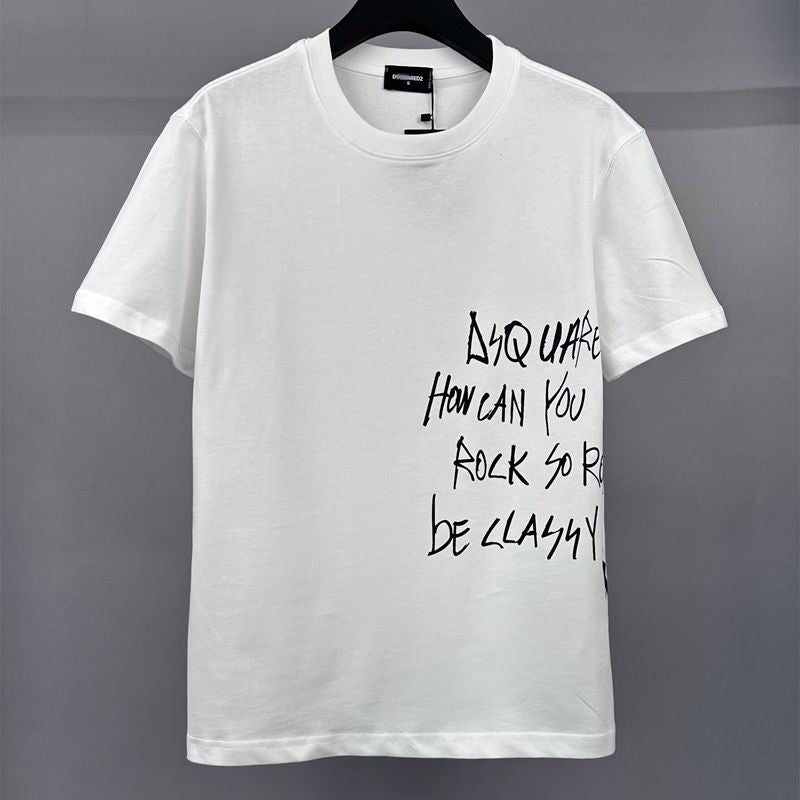 2026-12 DSQ2 New Men's Short Sleeve T-Shirt