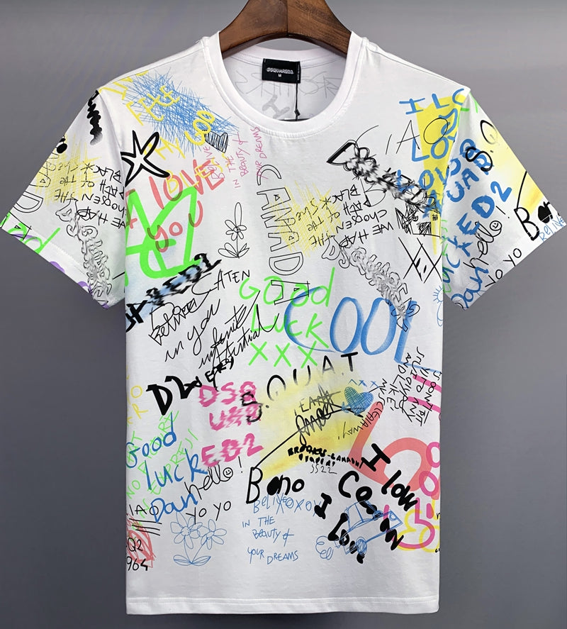 2026 DSQ2 New Men's Short Sleeve T-Shirt