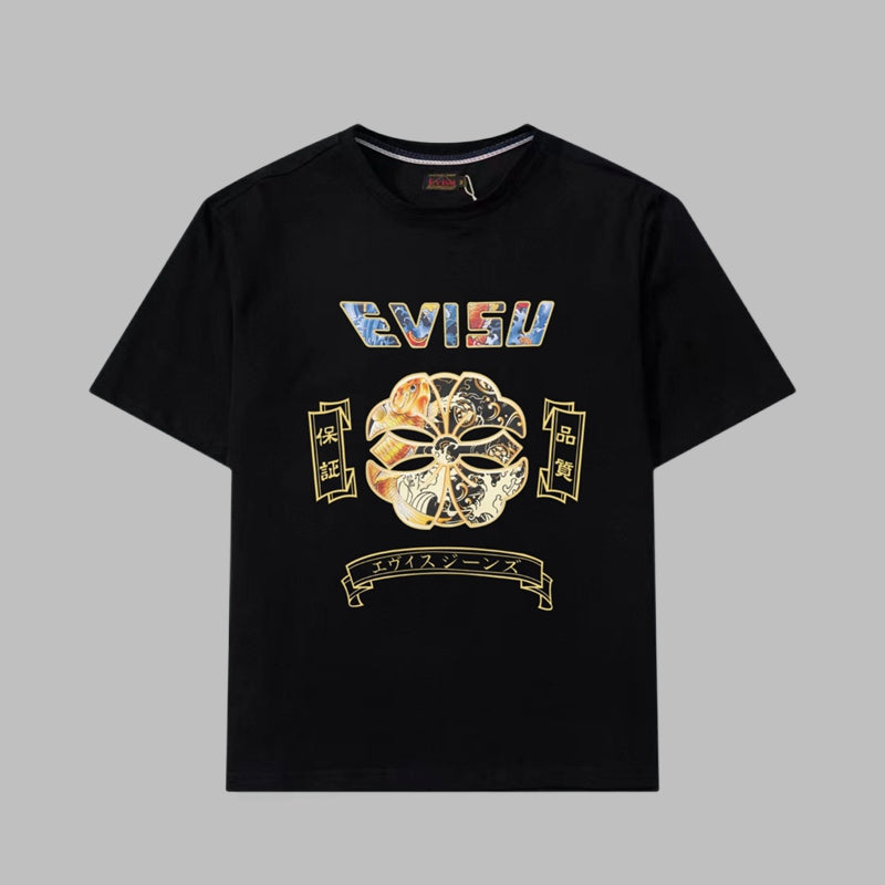 2026 Evisu Men's  New T-Shirt