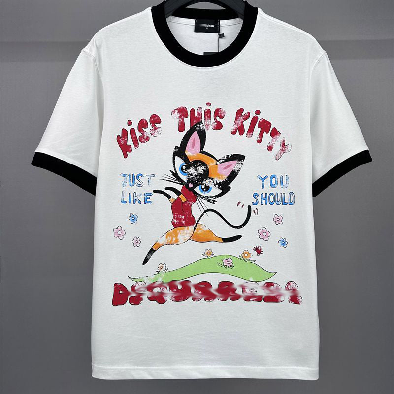 2026-12 DSQ2 New Men's Short Sleeve T-Shirt