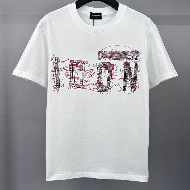 2026-12 DSQ2 New Men's Short Sleeve T-Shirt