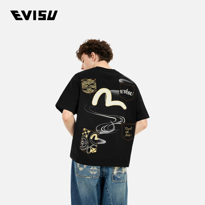 Evisu Men's & Women's New T-Shirt