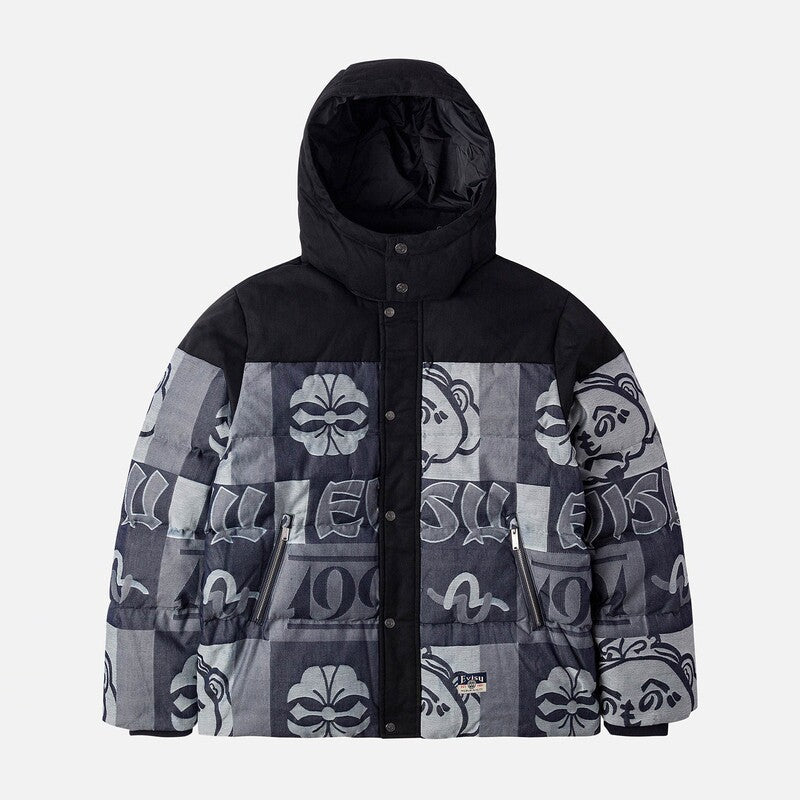 Evisu Men's and Women's Down Jackets
